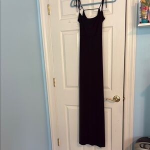 Lucy in the Sky Black Maxi Dress